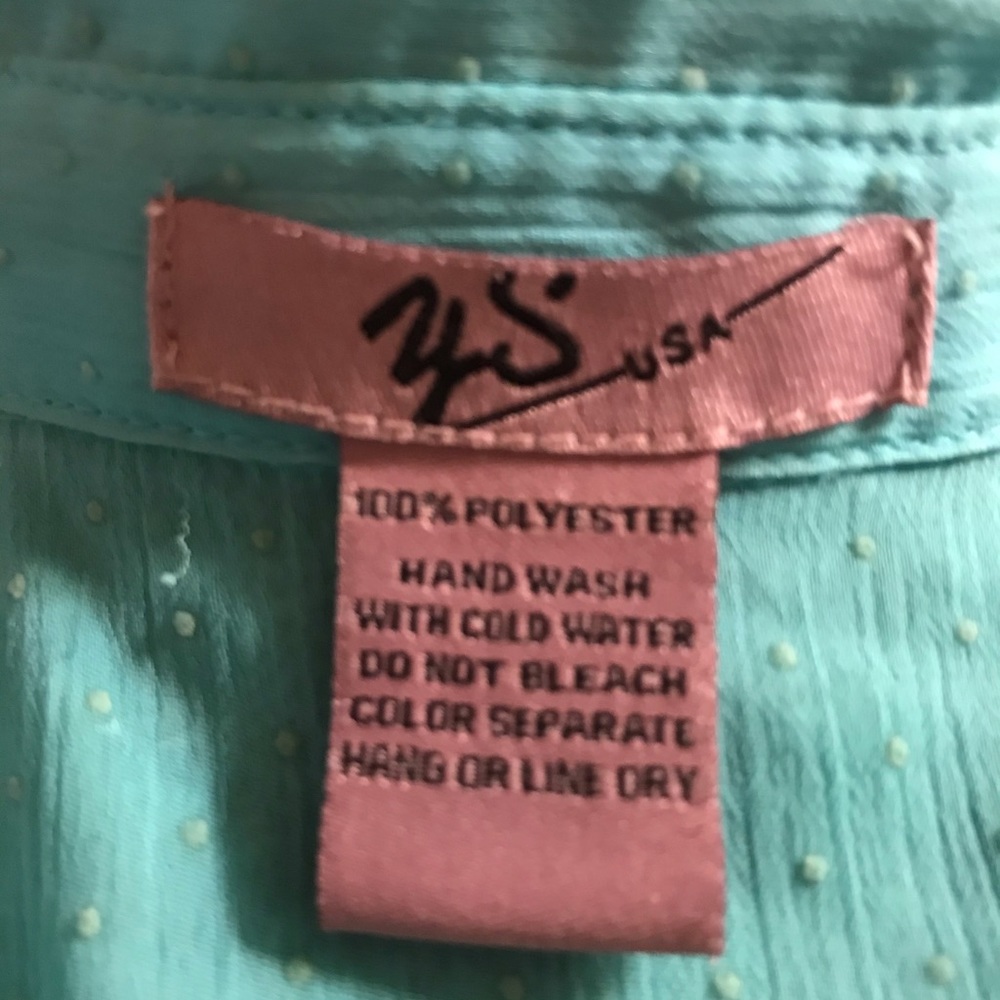 Ladies Ruffle Double-Breasted Blouse - Picture 5 of 10